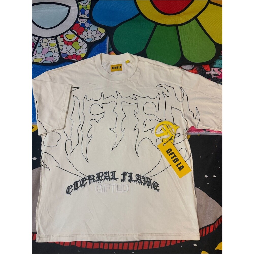 GFTD LA - ETERNAL FLAME BLACK TEE
